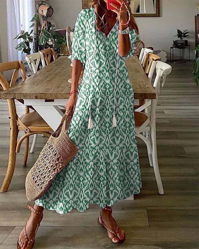 Luna | Vestido boho de estilo desenfadado con un corte que sienta muy bien