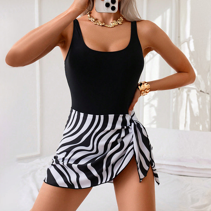 Emoswims - One Piece Swimdress Swimsuits for Women Tummy Control Swim Dresses Skirt Bathing Suit