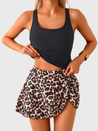 Emoswims - Tankini Swimsuit for Women Tummy Control Two Piece Bathing Suit High Waisted Tank Top with Swim Skirt