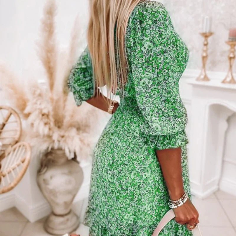 Sunna | Vestido Floral Elegante