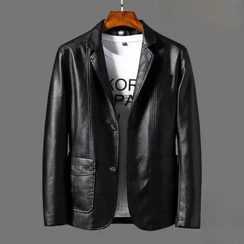 Chaqueta de cuero de primera calidad