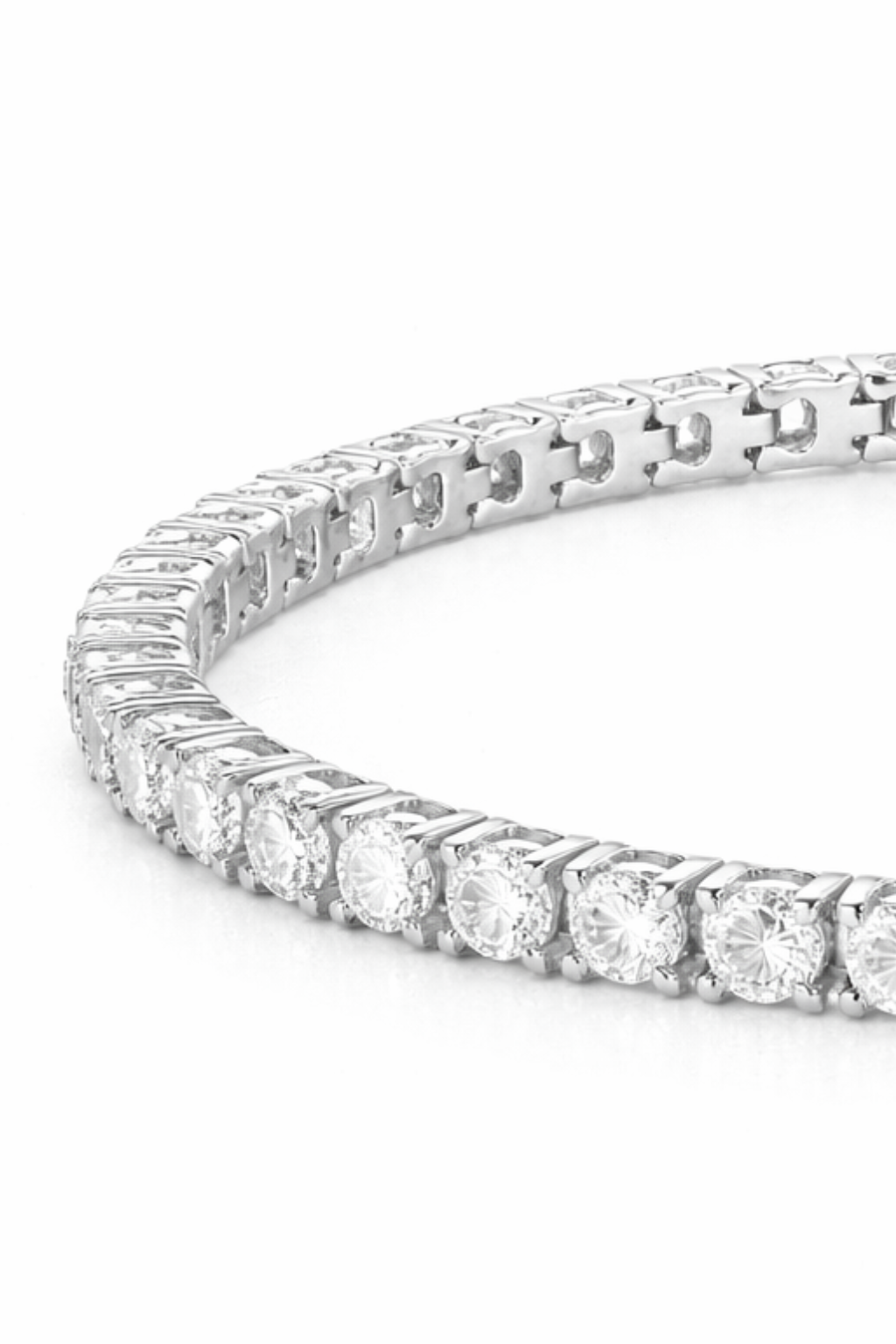 PULSERA TENNIS DIAMANTÉ PLATA 925