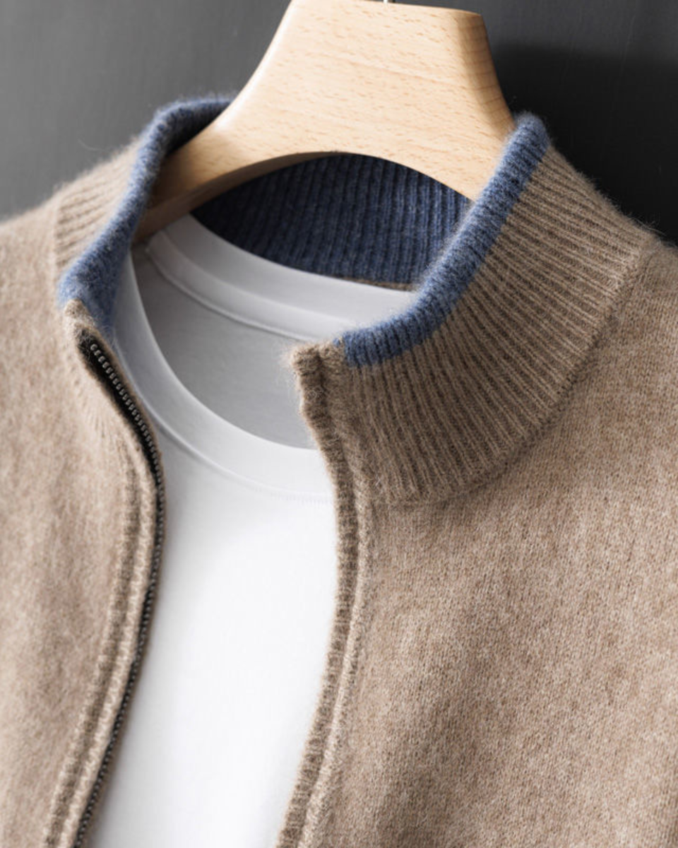 CHAQUETA CON CREMALLERA COMPLETA VERONA