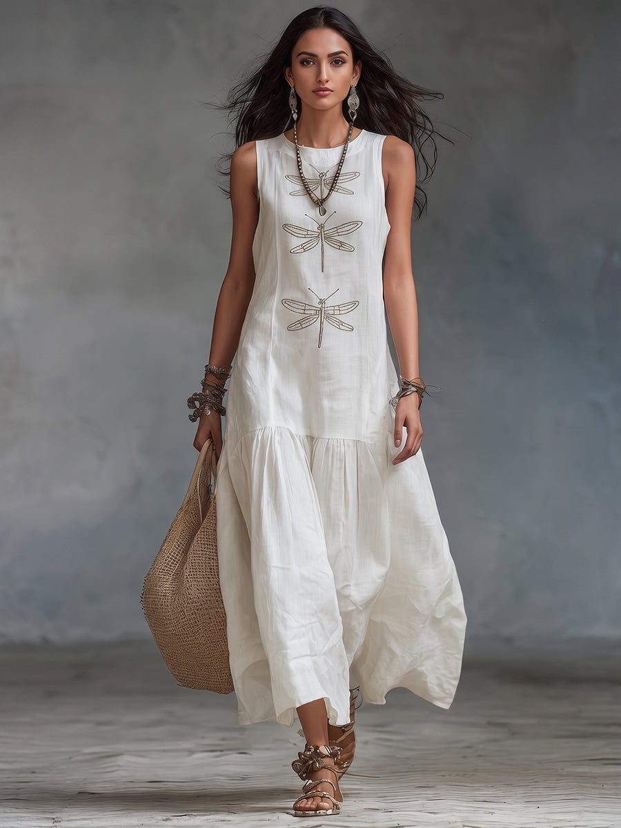 Geneva | Vestido Maxi Sin Mangas