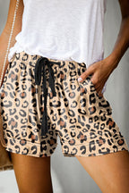 Emoswims - Womens Drawstring Shorts Summer Elastic Waist Casual Lightweight with Pockets