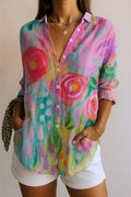 Astra | Blusa con estampado colorido