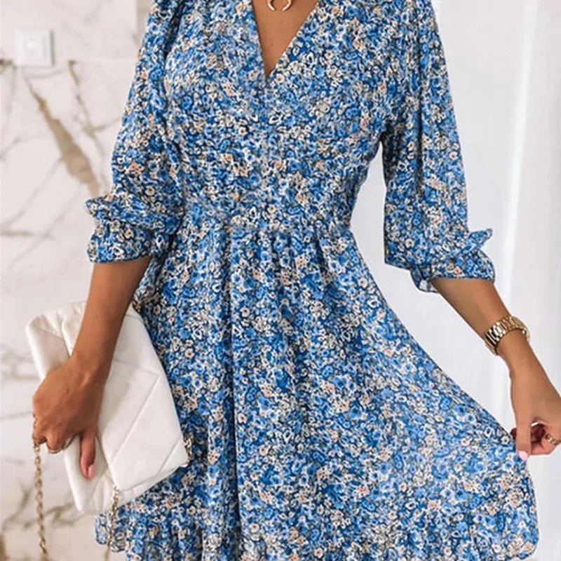 Sunna | Vestido Floral Elegante