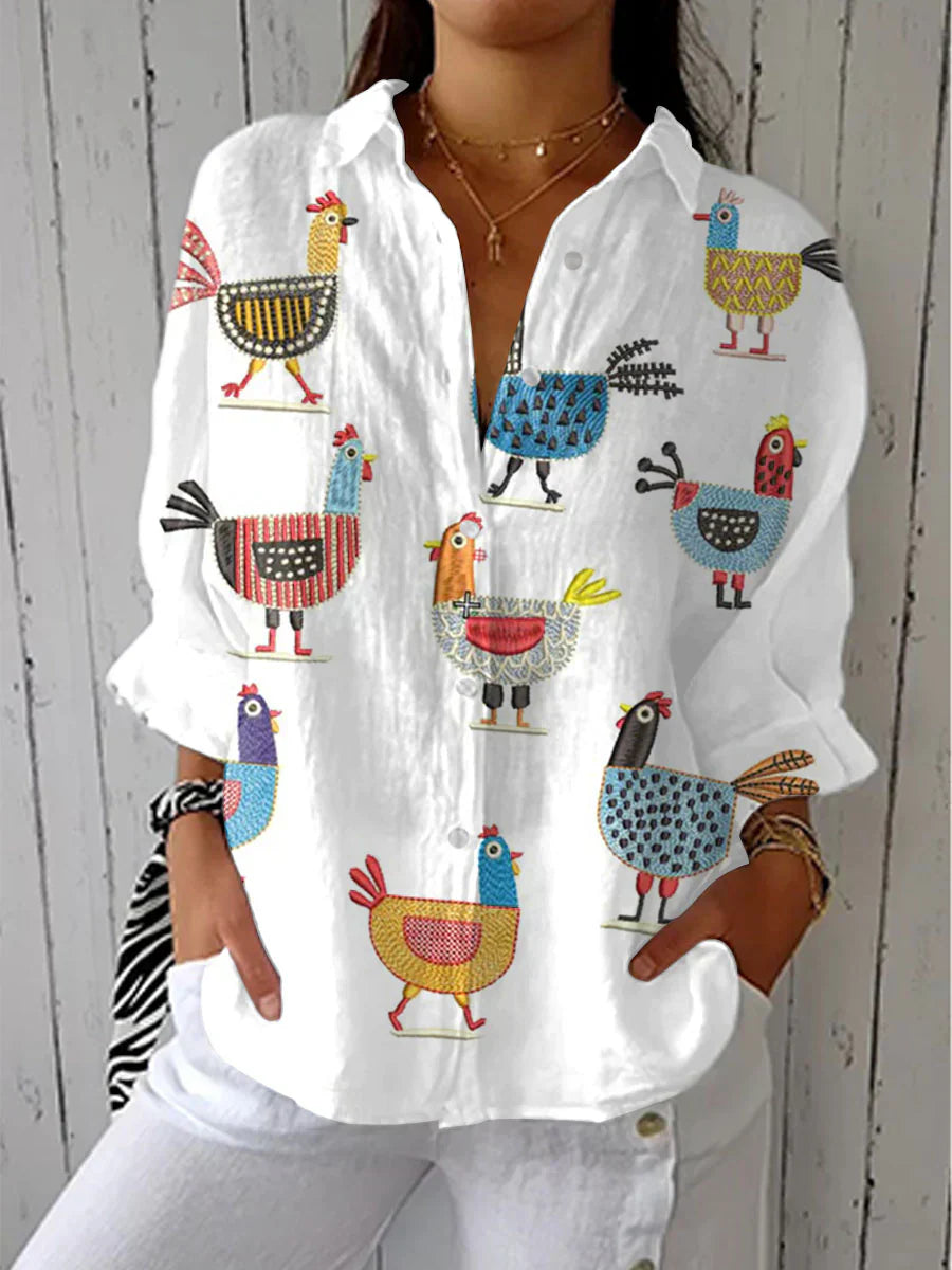 Fiona | Blusa «Spring Garden»