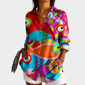 Blusa Arte Mosaico Vibrante