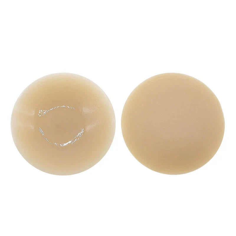 Emoswims - Nipple Cover Sticky Adhesive Silicone Nipple Pasties Reusable Pasty Nipple Covers for Women with Travel Box