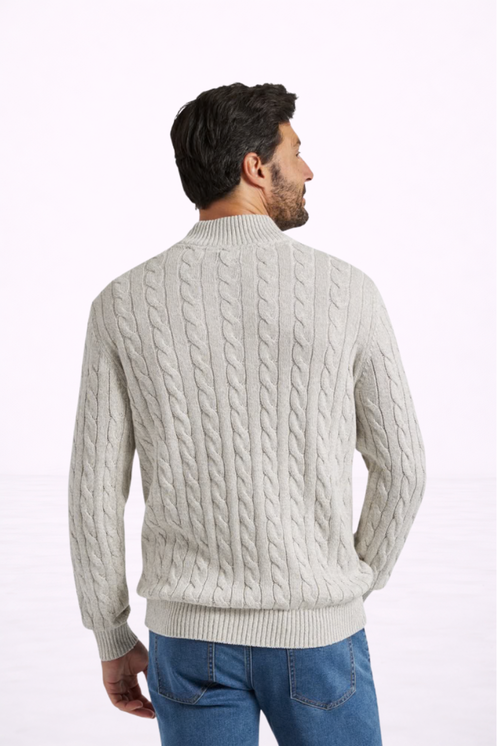 JERSEY CLÁSICO DE PUNTO TRENZADO