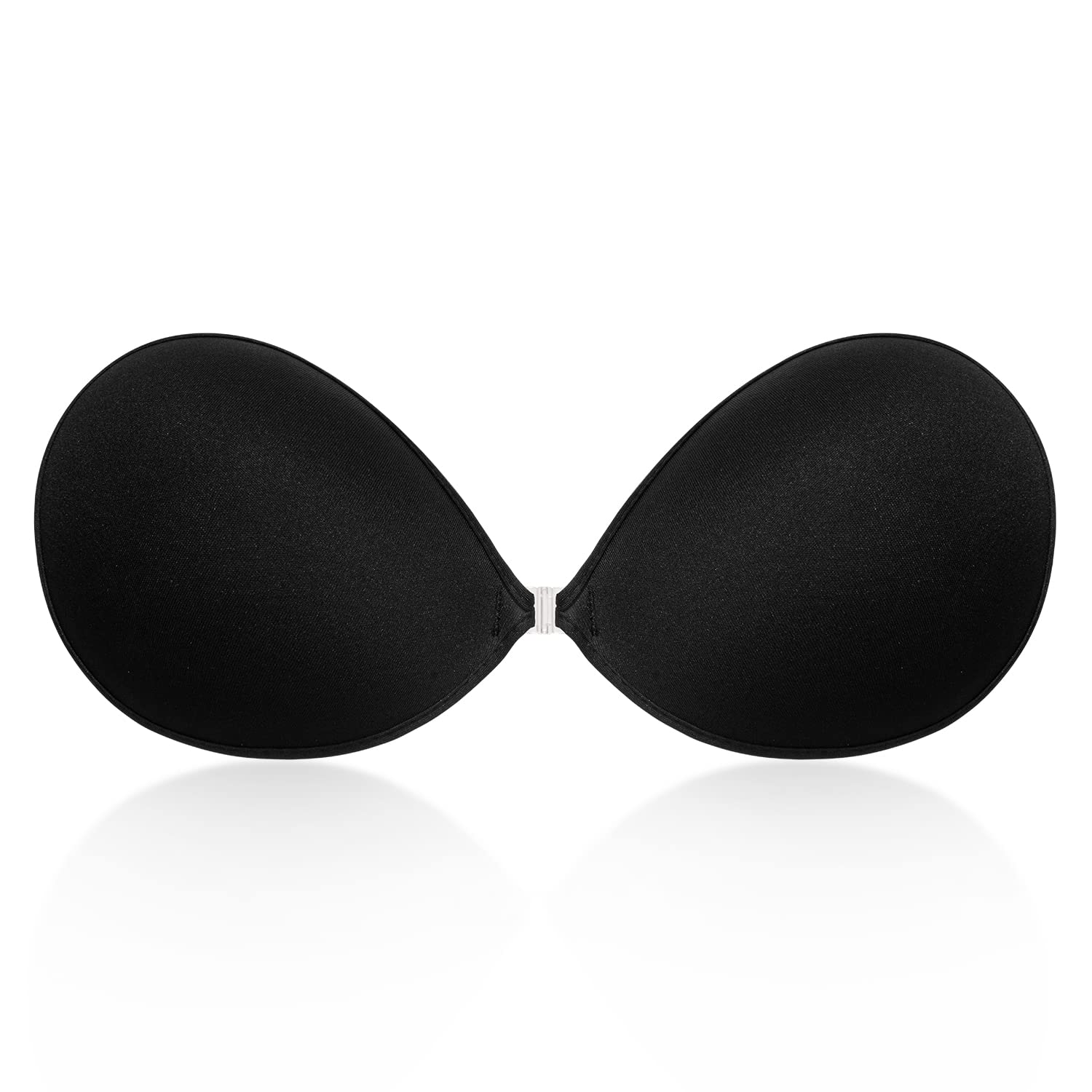 Emoswims - Adhesive Bra Reusable Strapless Self Silicone Push-up Invisible Sticky Bras for Backless Dress