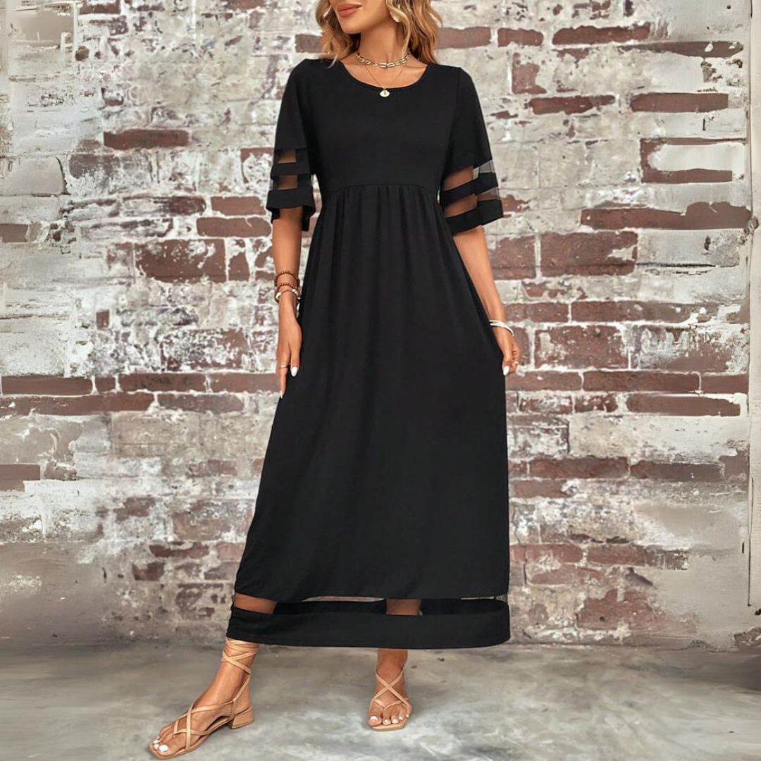 Aubrey™ | Vestido Midi Favorecedor para la Cintura