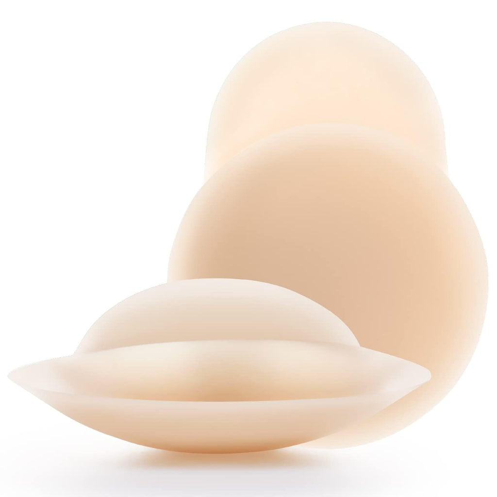 Emoswims - Nipple Cover Sticky Adhesive Silicone Nipple Pasties Reusable Pasty Nipple Covers for Women with Travel Box