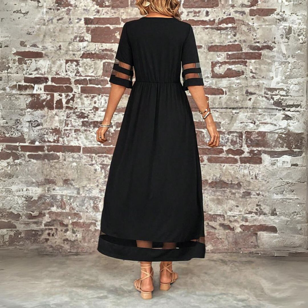 Aubrey™ | Vestido Midi Favorecedor para la Cintura