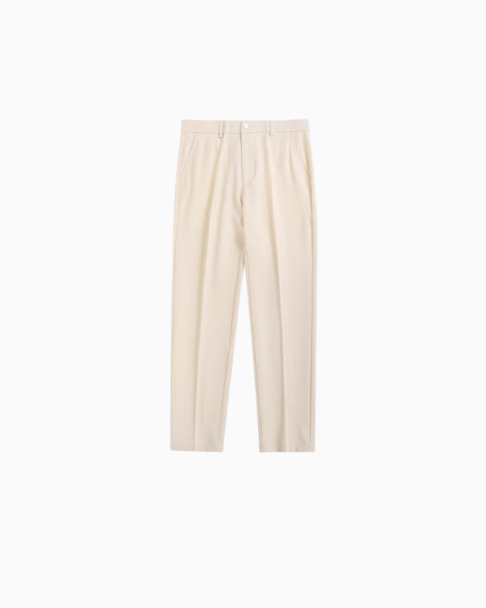 PANTALONES DE TRAJE ANCHOS Y RECTOS