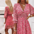 Sunna | Vestido Floral Elegante