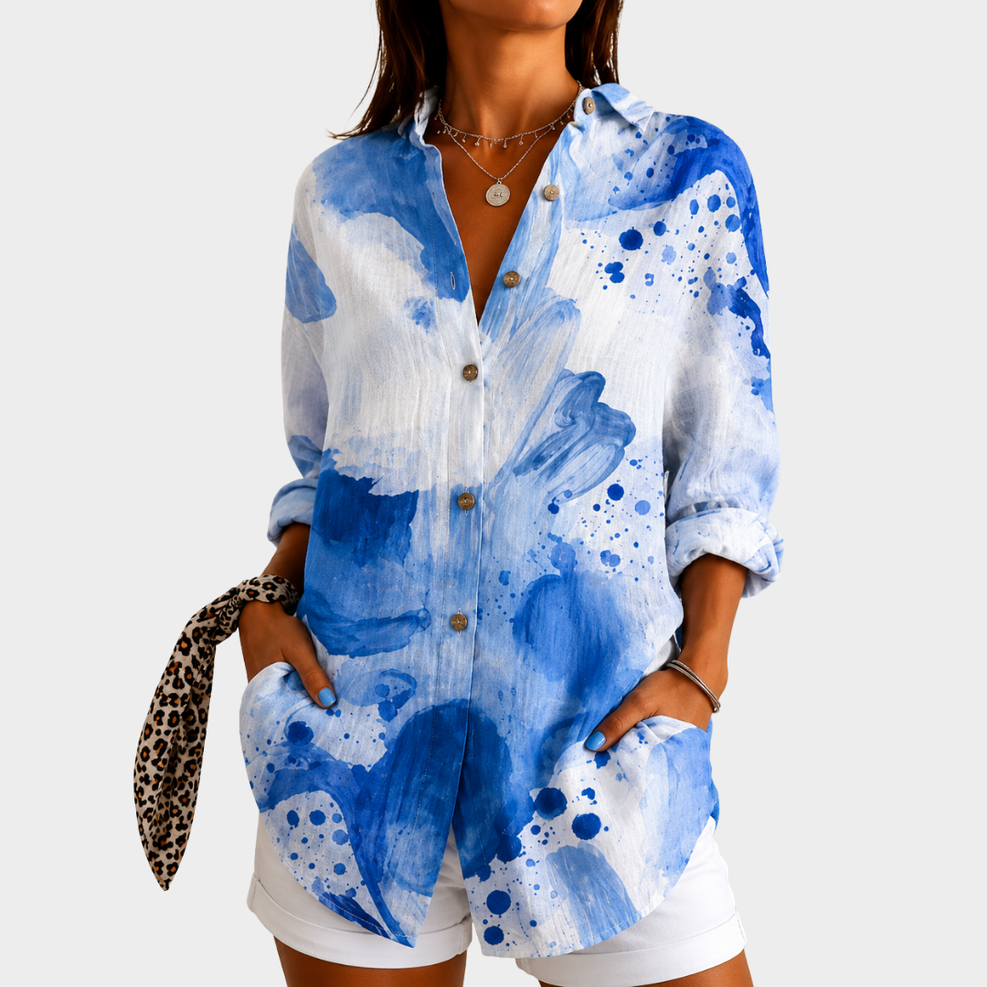 Blusa Brisa Acuarela Costera