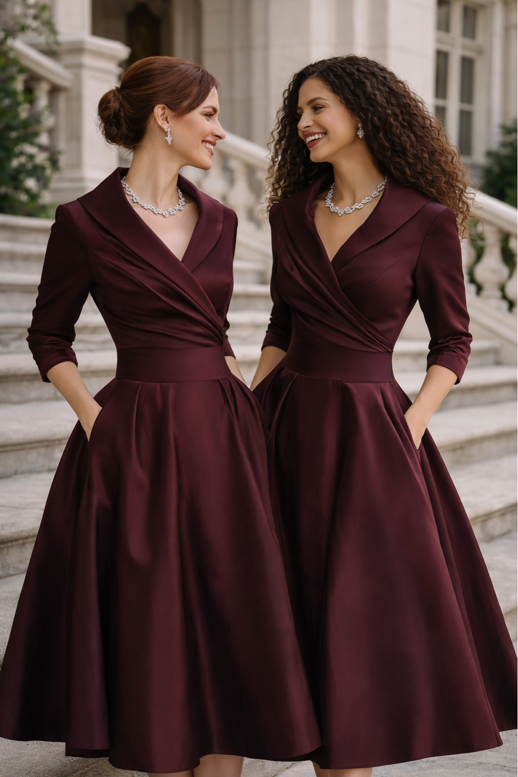 VESTIDO ELEGANTE MIDI