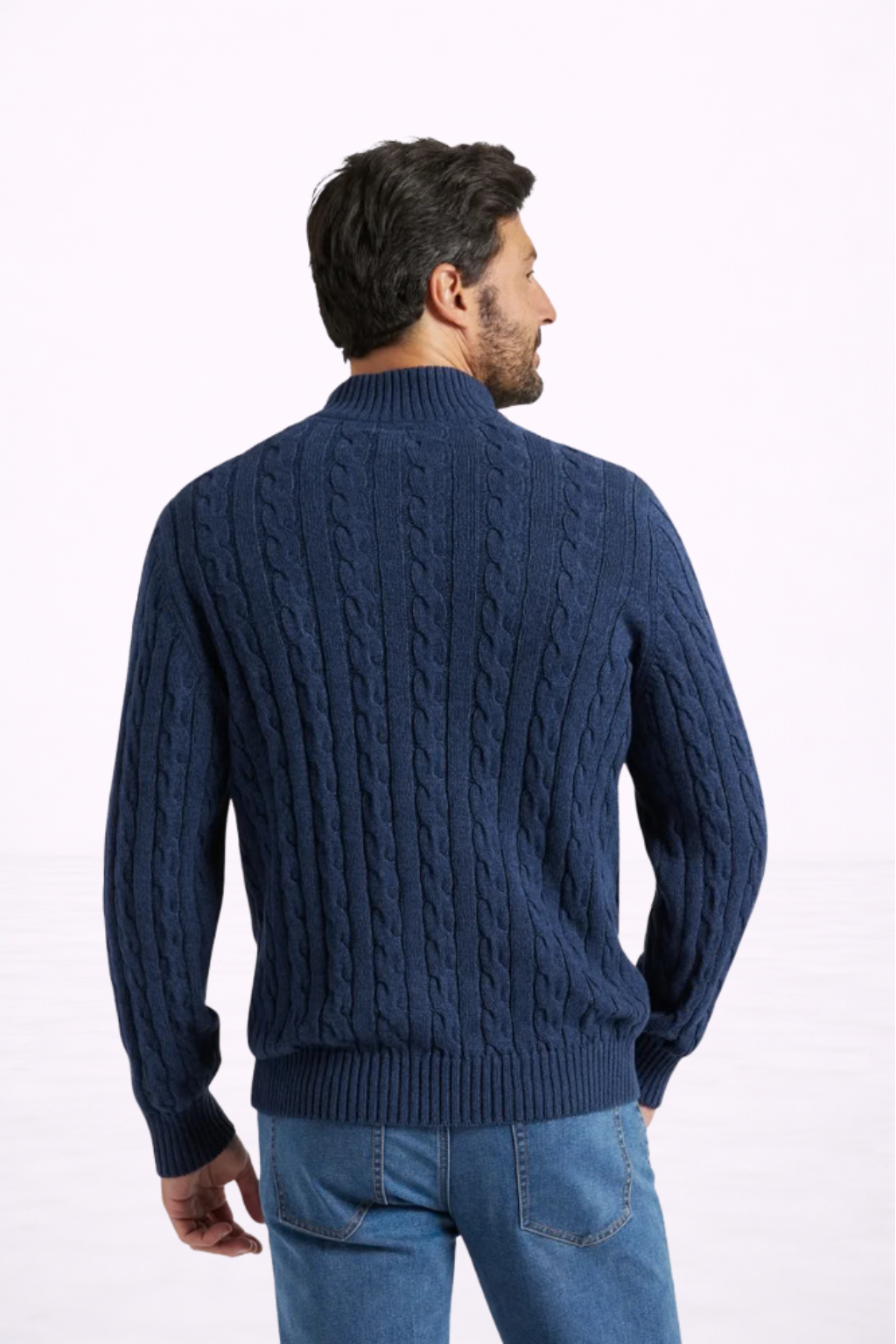 JERSEY CLÁSICO DE PUNTO TRENZADO