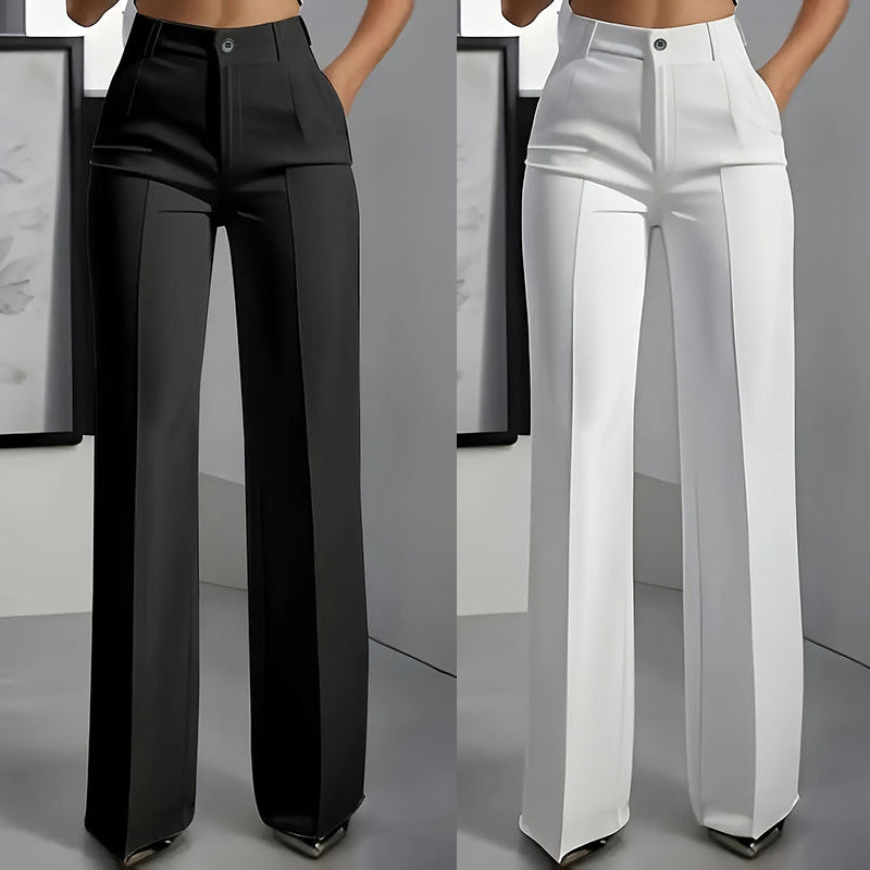 ⌛ Solo quedan 3 días: ¡50 % de descuento en todo! ⏰Pantalones de traje de mujer con cintura alta