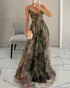 Gabriel Moreno| Vestido Maxi Elegancia Floral
