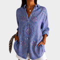 Blusa Gracia Mosaico Lavanda