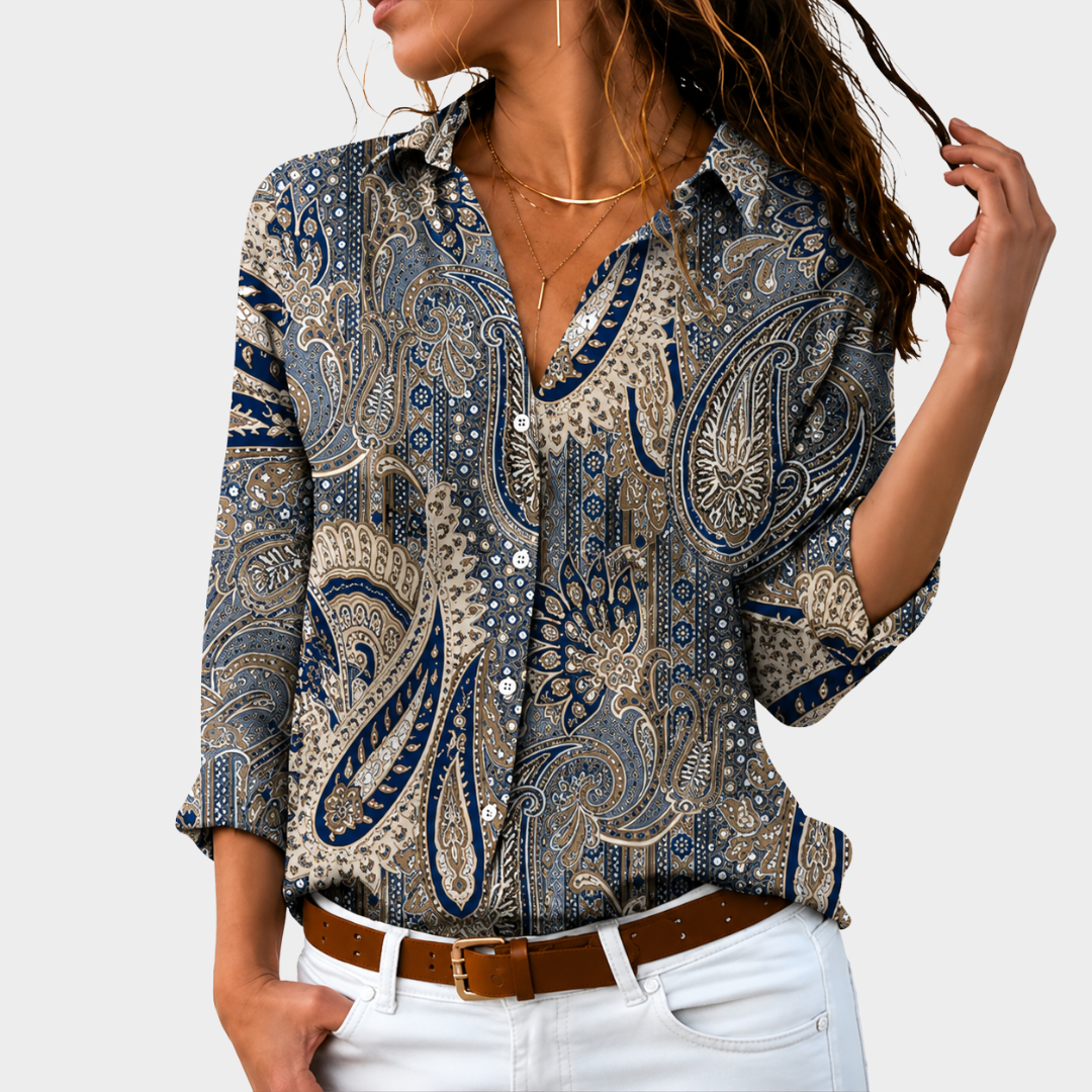 Blusa Encanto Paisley Atemporal