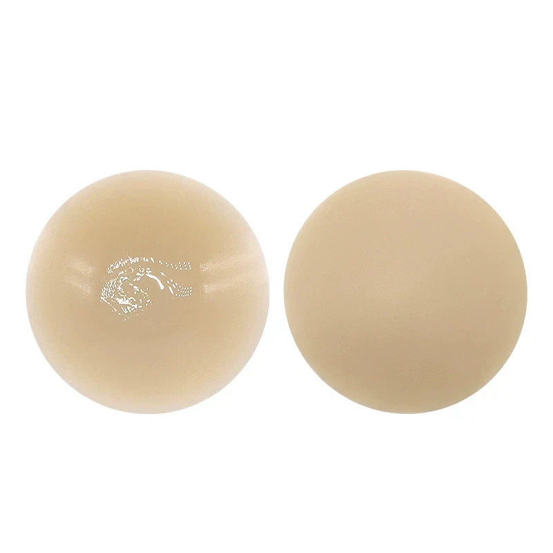 Emoswims - Nipple Cover Sticky Adhesive Silicone Nipple Pasties Reusable Pasty Nipple Covers for Women with Travel Box