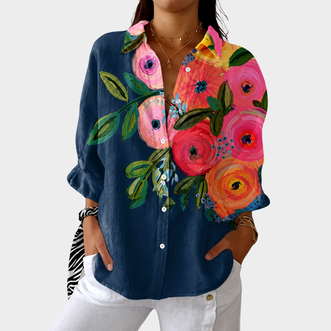 Blusa Estampada Ligera y Colorida