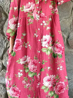 Maddie | Vestido Floral Art
