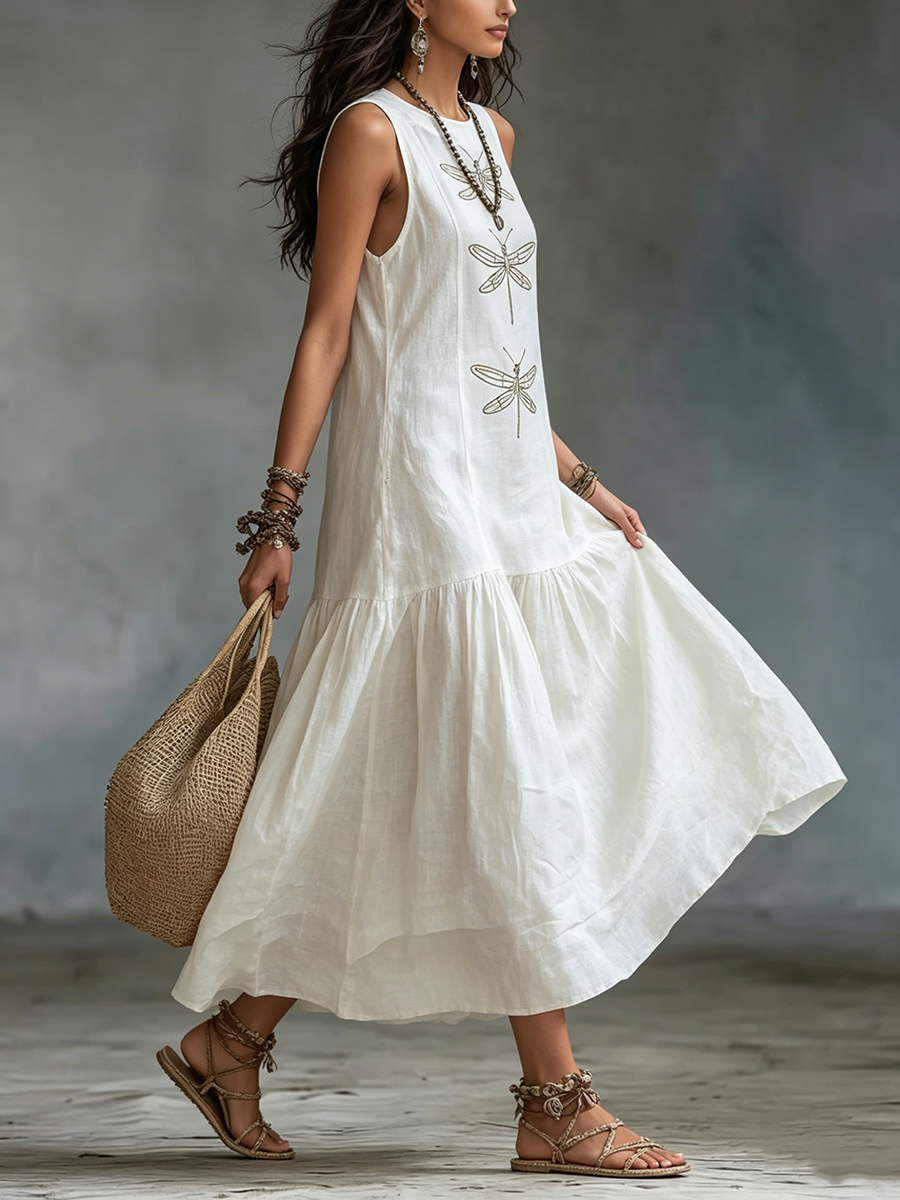 Geneva | Vestido Maxi Sin Mangas