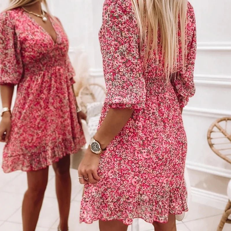 Sunna | Vestido Floral Elegante