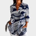 Blusa Estampado Mosaico Costero