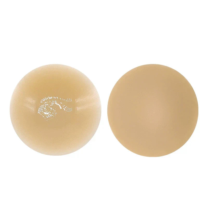 Emoswims - Nipple Cover Sticky Adhesive Silicone Nipple Pasties Reusable Pasty Nipple Covers for Women with Travel Box