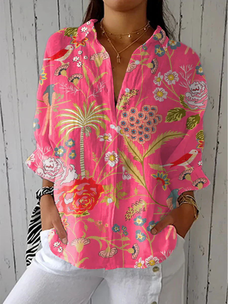 Fiona | Blusa «Spring Garden»