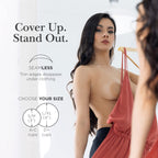 Emoswims - Nipple Cover Sticky Adhesive Silicone Nipple Pasties Reusable Pasty Nipple Covers for Women with Travel Box