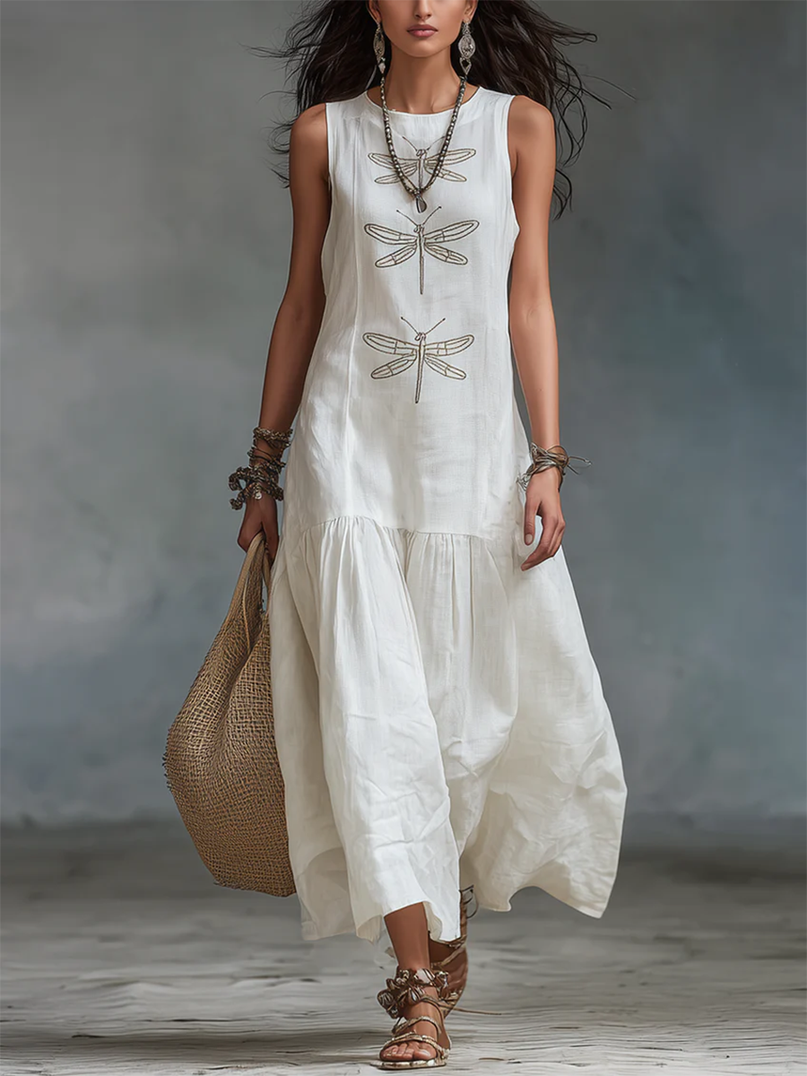Geneva | Vestido Maxi Sin Mangas