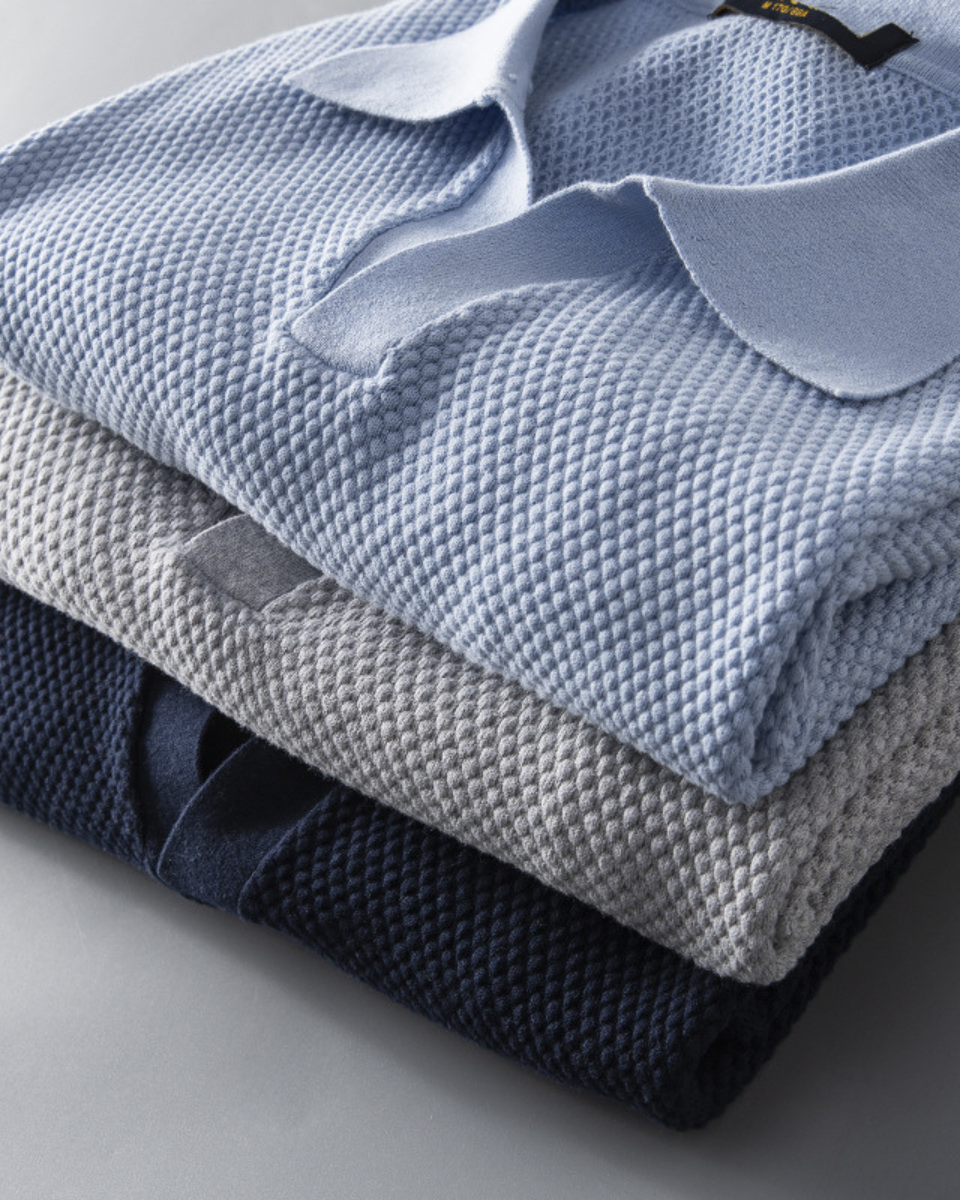 POLO CON TEXTURIZADO MONTCLAIR