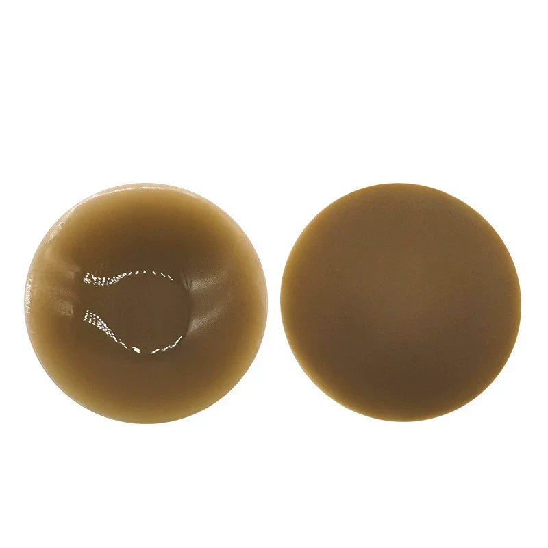 Emoswims - Nipple Cover Sticky Adhesive Silicone Nipple Pasties Reusable Pasty Nipple Covers for Women with Travel Box