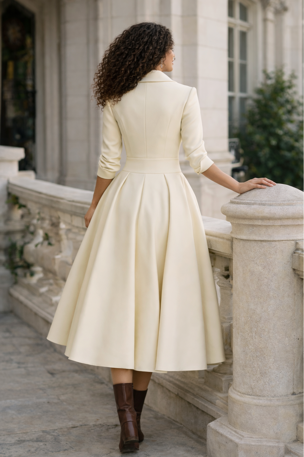 VESTIDO ELEGANTE MIDI