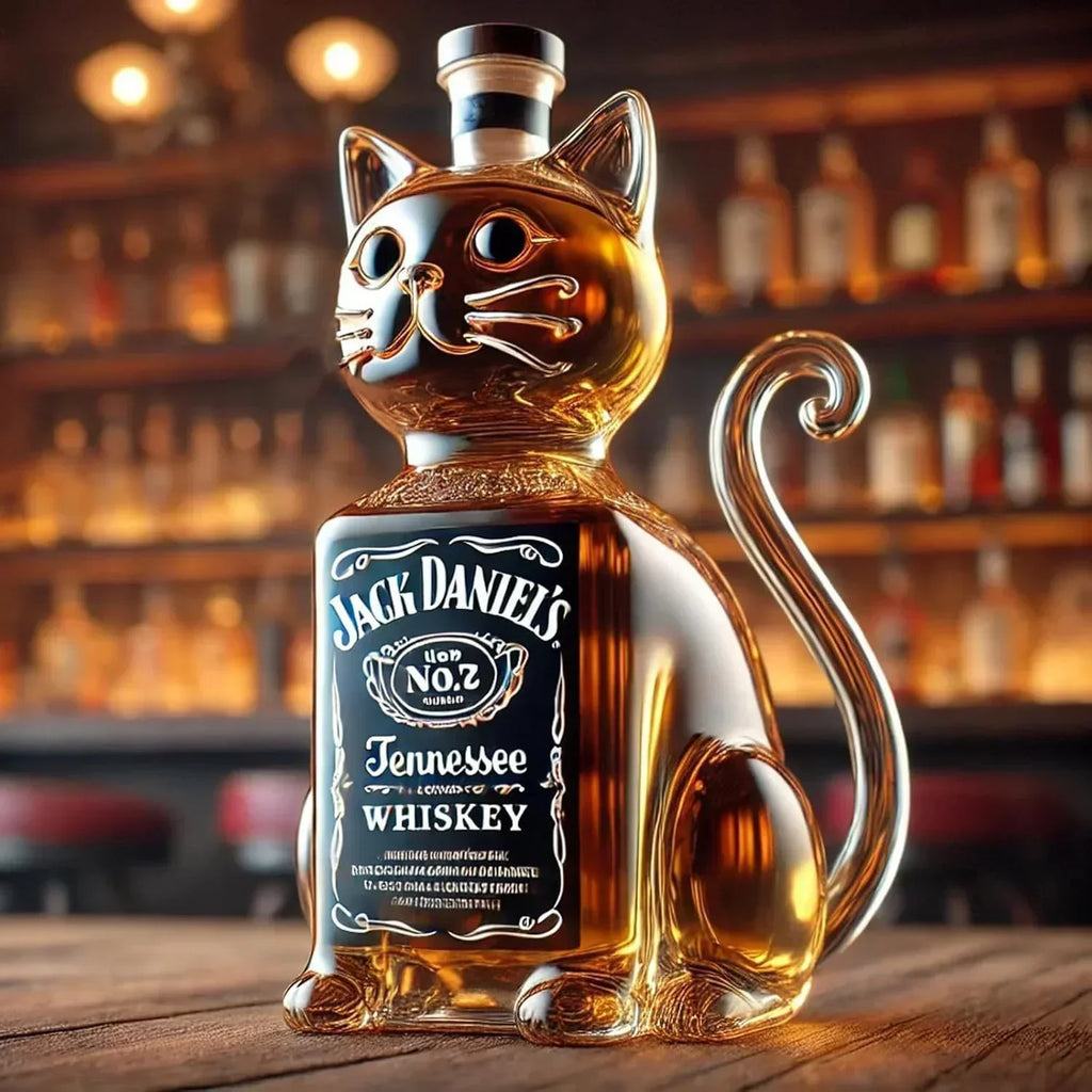 Botella de Whisky - Edición Gato
