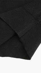 JERSEY NEGRO DE PUNTO ELEGANTE