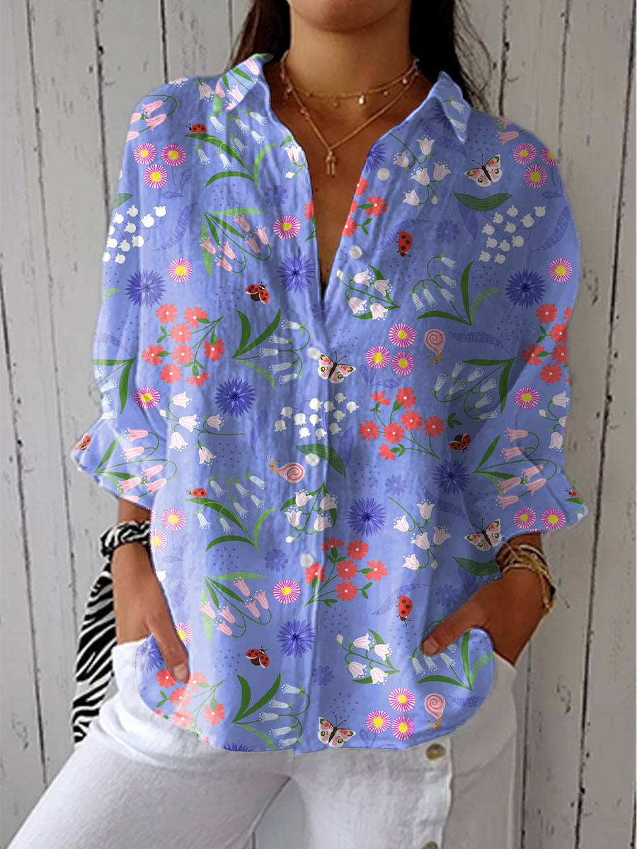 Fiona | Blusa «Spring Garden»
