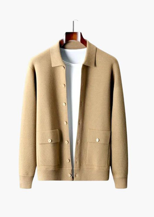 CHAQUETA 100 % CACHEMIRA
