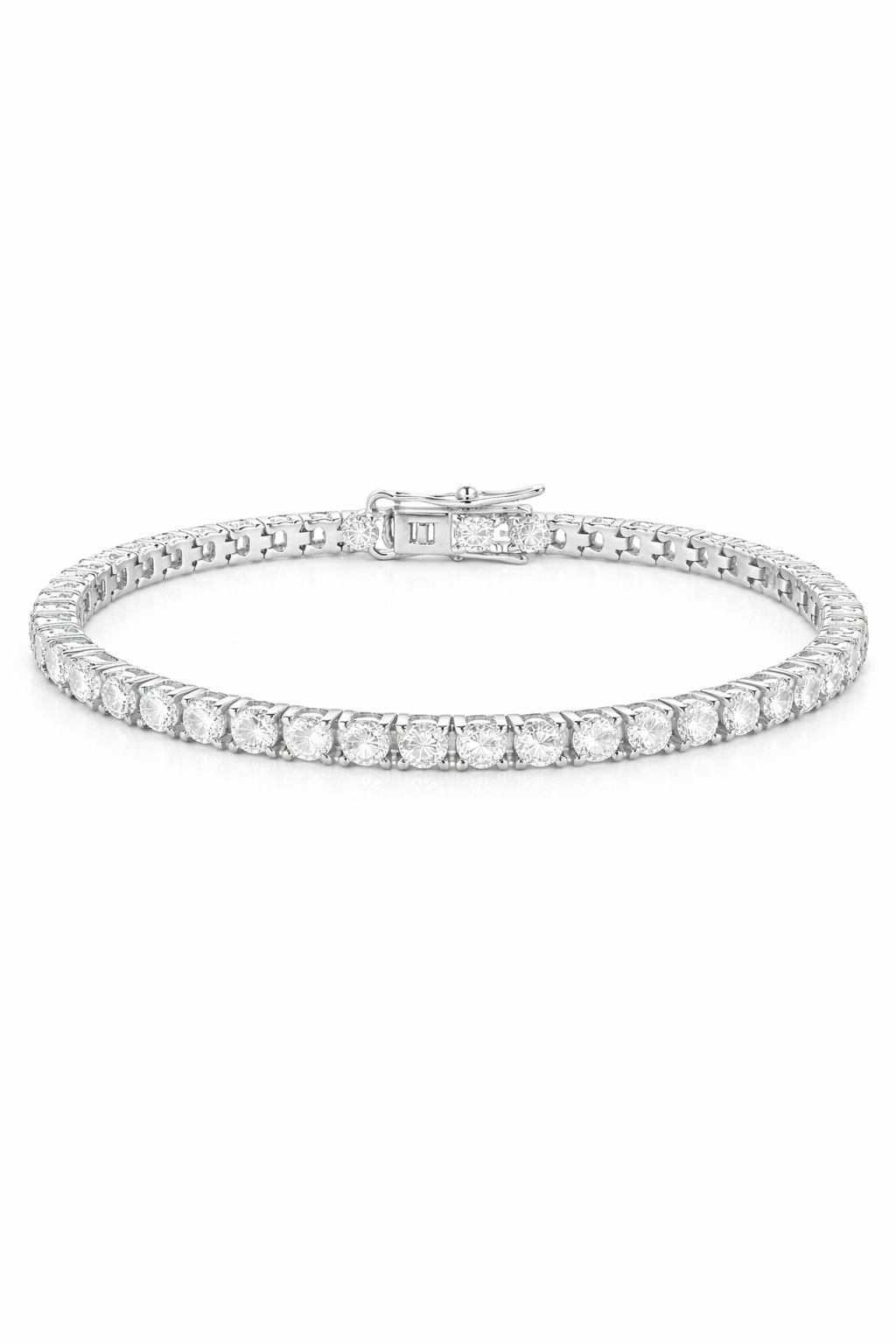 PULSERA TENNIS DIAMANTÉ PLATA 925