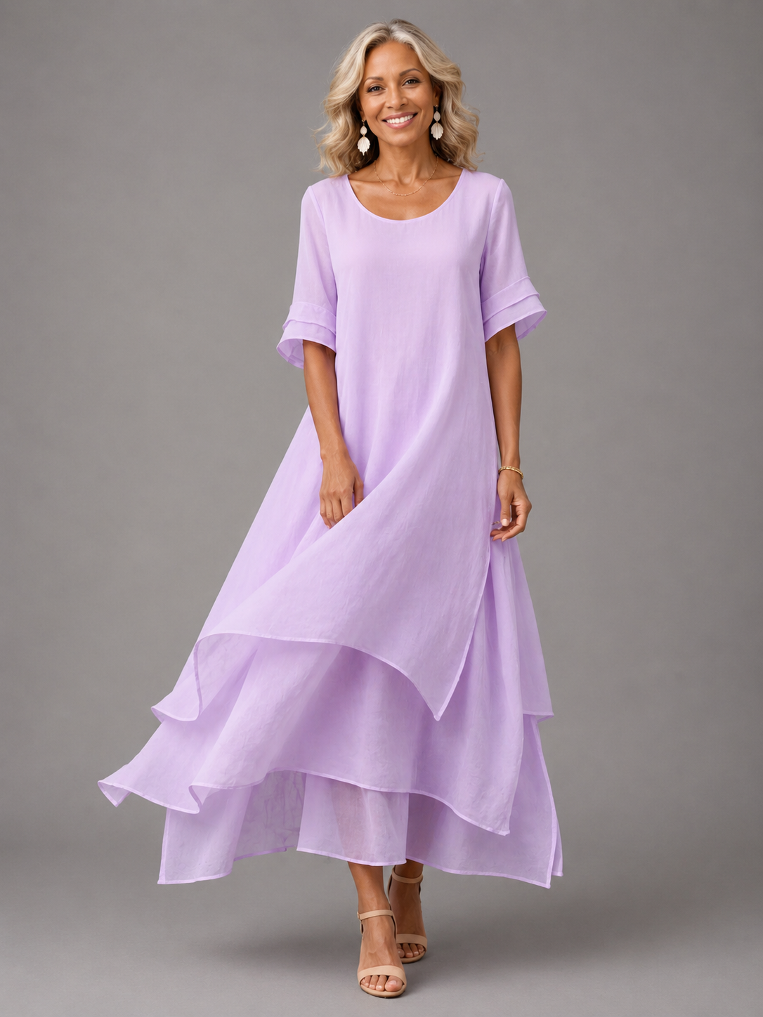 Liora | Vestido Maxi Fluido
