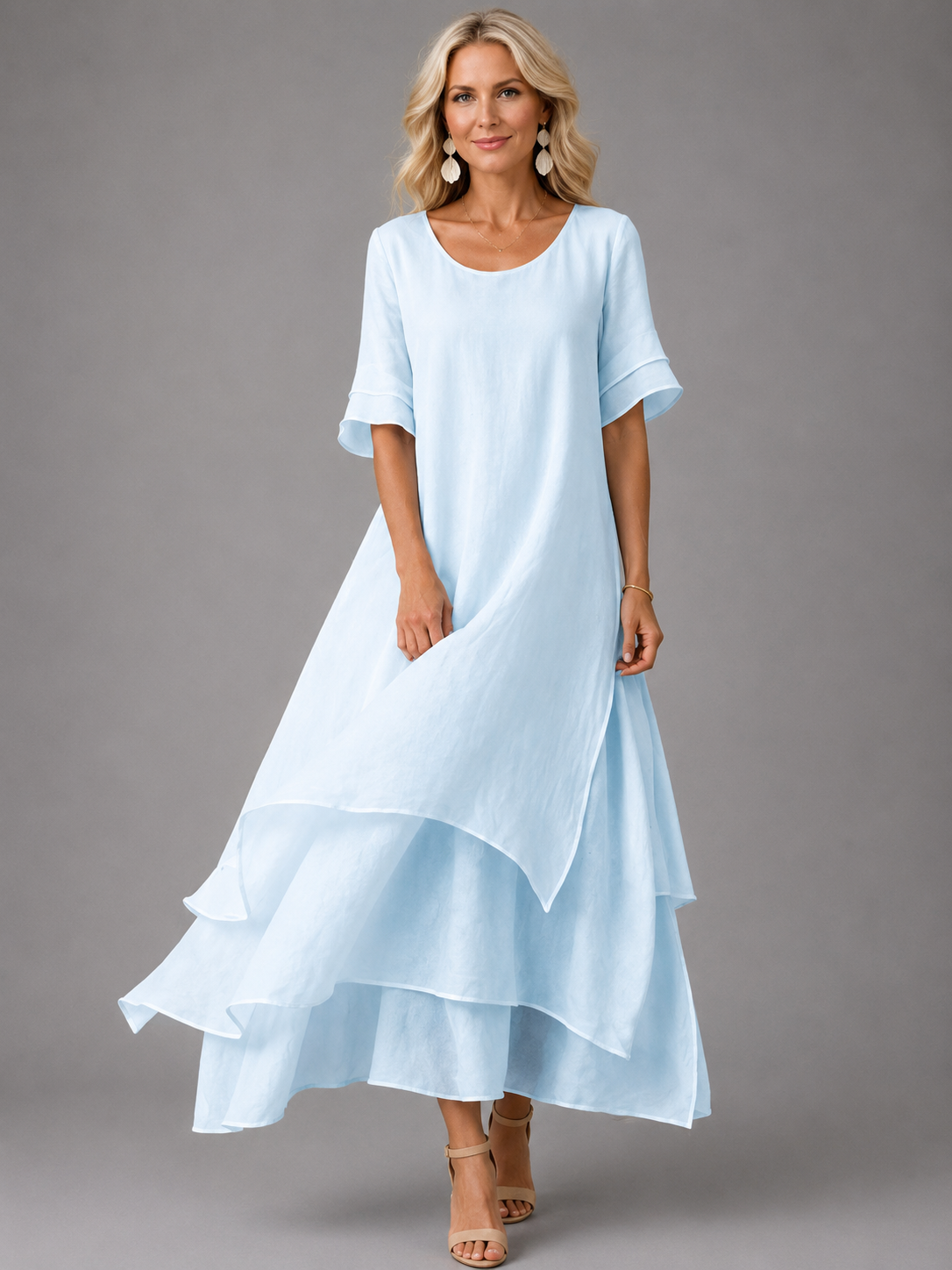 Liora | Vestido Maxi Fluido