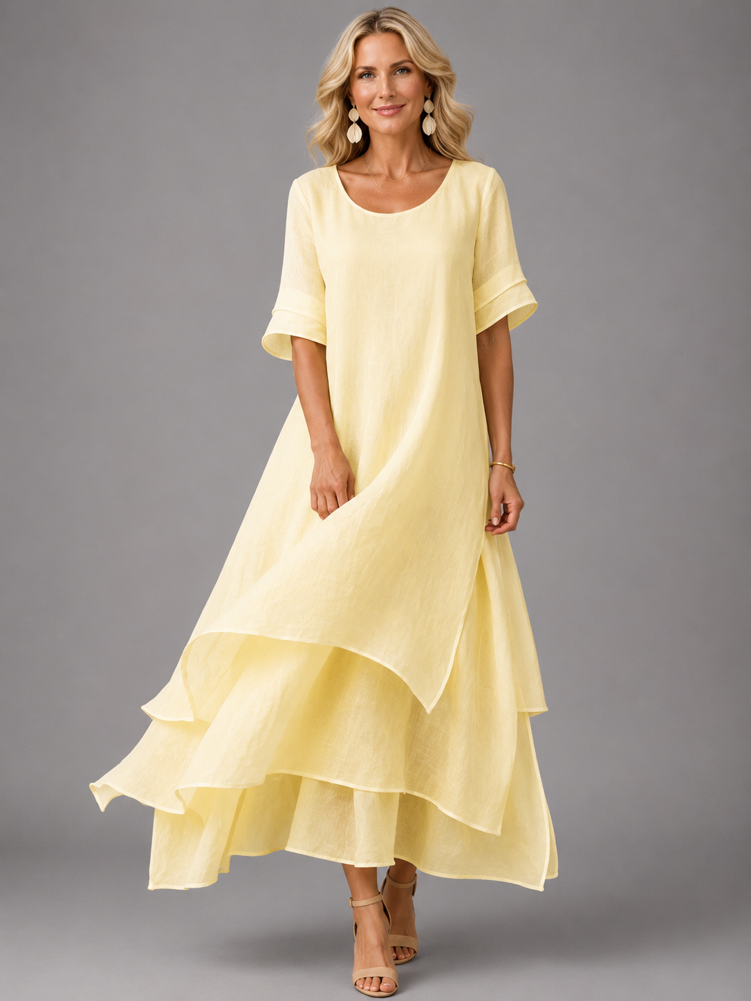 Liora | Vestido Maxi Fluido