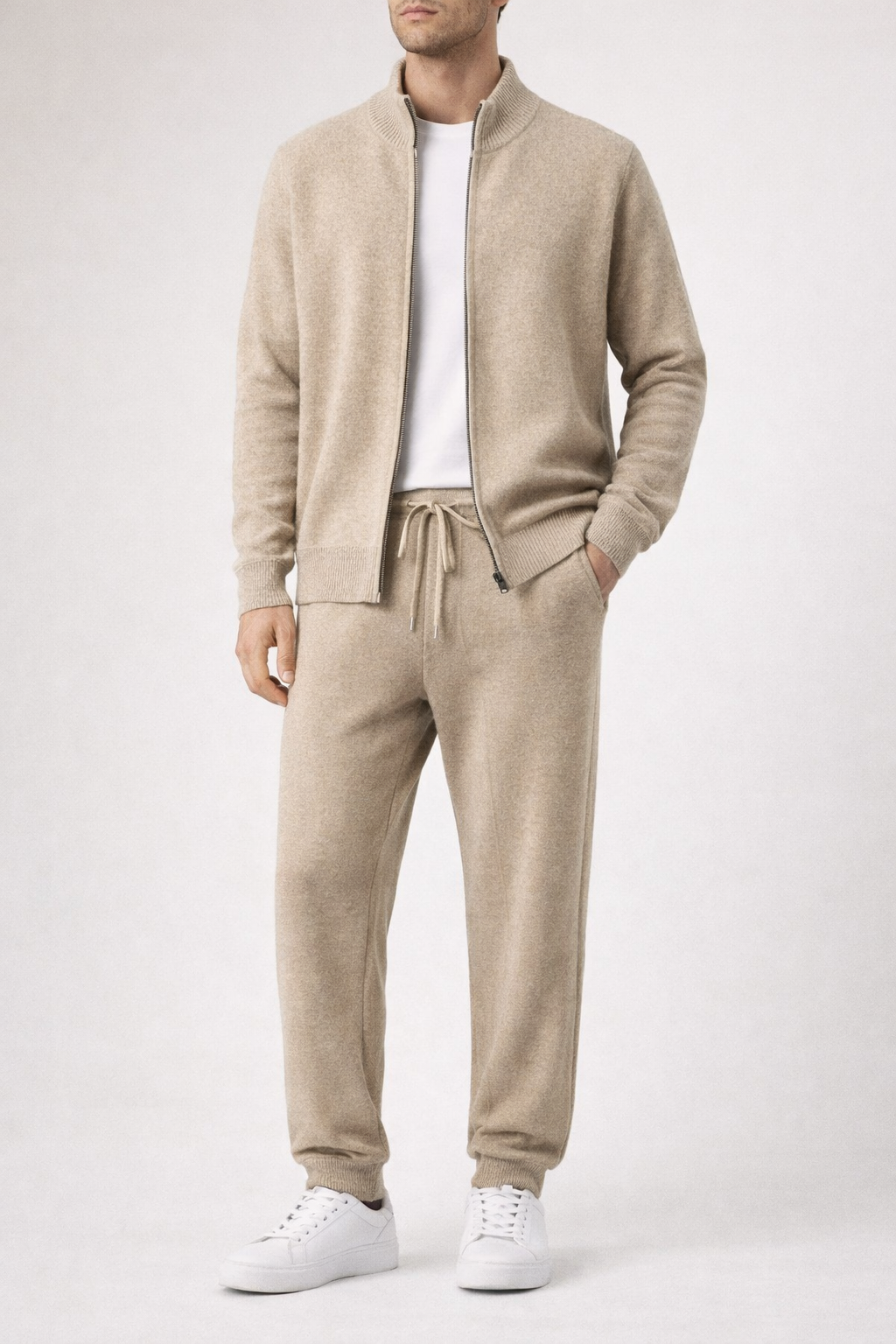 CONJUNTO DE LANA MERINO EXTRAFINA PURA